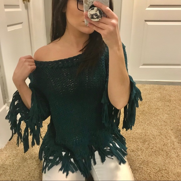 Free People Sweaters - Free People “Off The Fringe” Pullover Sweater